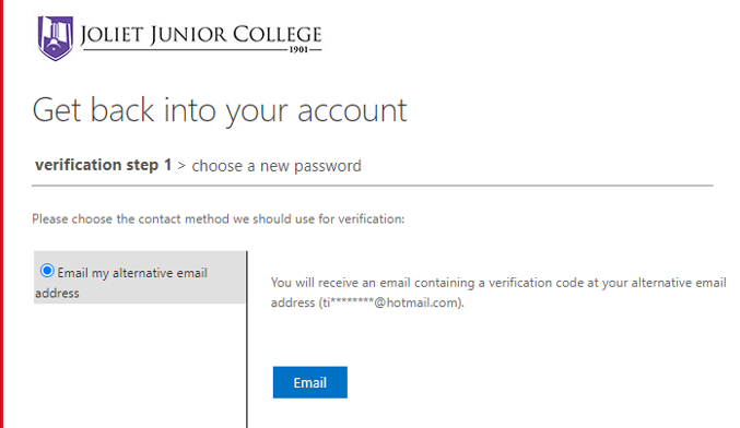 verification email prompt