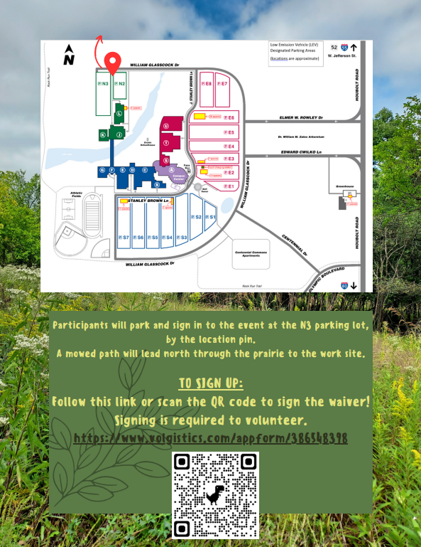 Main Campus map where to park