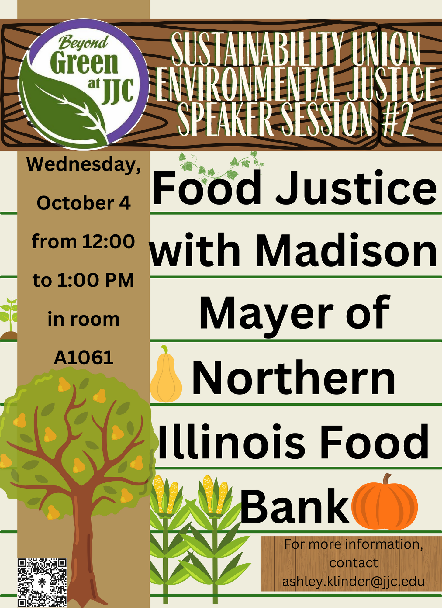 Food Justice flyer