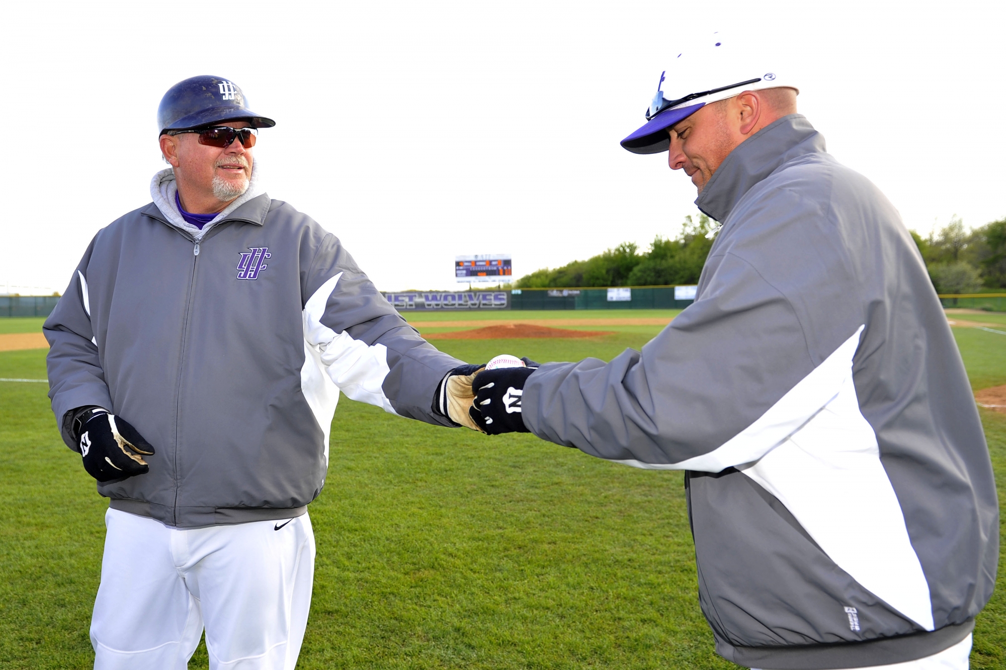 Coach King with Coach Braun