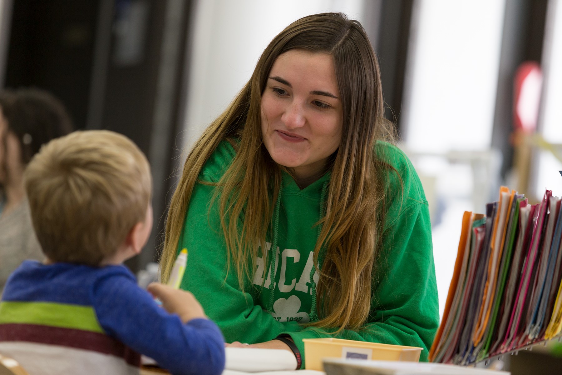 ECC - student with child