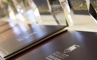 glass awards and certificate covers