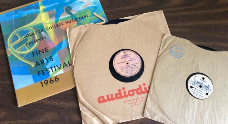 Some records from the Dr. Hal Dellinger Fine Arts Collection.