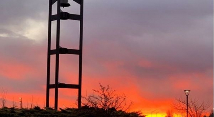 Bell Tower at sunrise