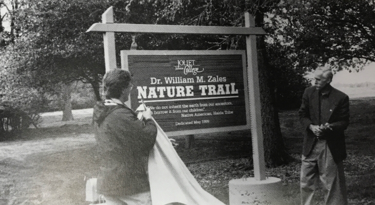 nature trail unveiling