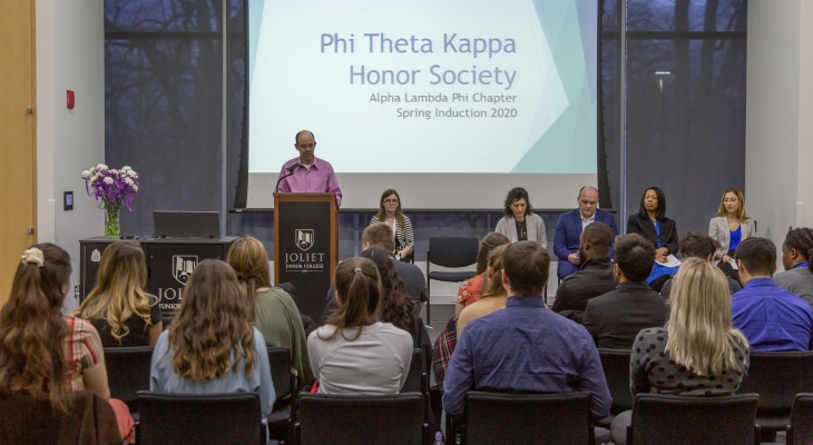 Phi Theta Kappa Induction cereomy