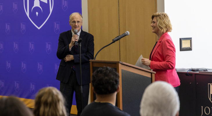 Bill O'Connor and Mary Kay O'Brien