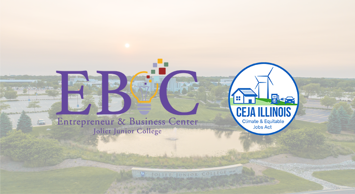 ebc and jjc logo in front of main campus 