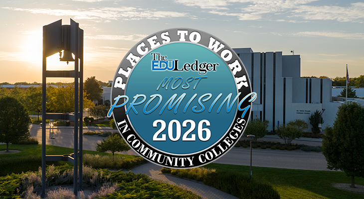 jjc main campus with most promising place to work logo