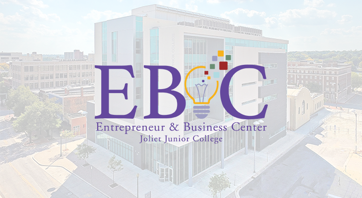 City Center campus with EBC logo overlay