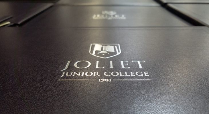 Joliet Junior College diploma covers