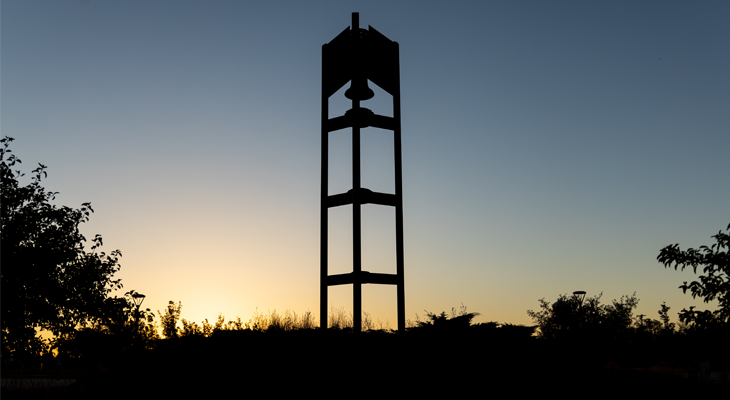 bell tower silhouette