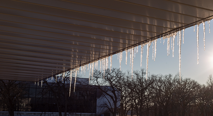 icicles forming